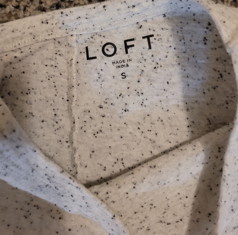 NEW LOFT Flecked Long Sleeve Top - Picture 5 of 5